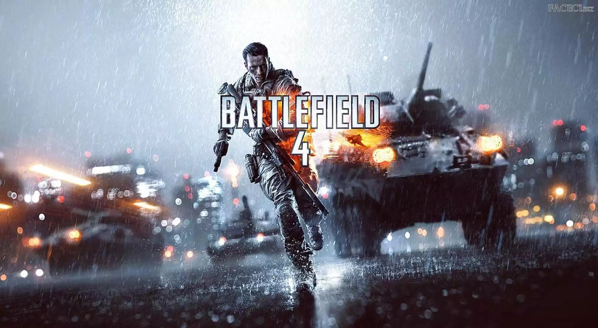 Broń, Deszcz, Żołnierz, Battlefield 4, Pojazdy